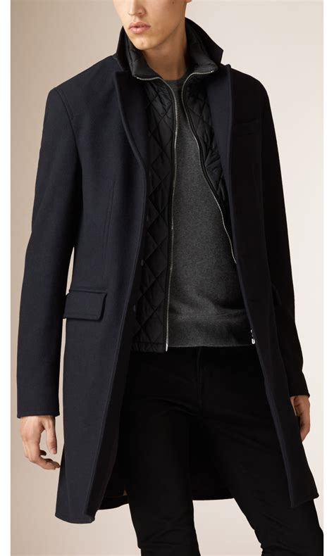 burberry toggle coat navy|burberry camel wool coat men's.